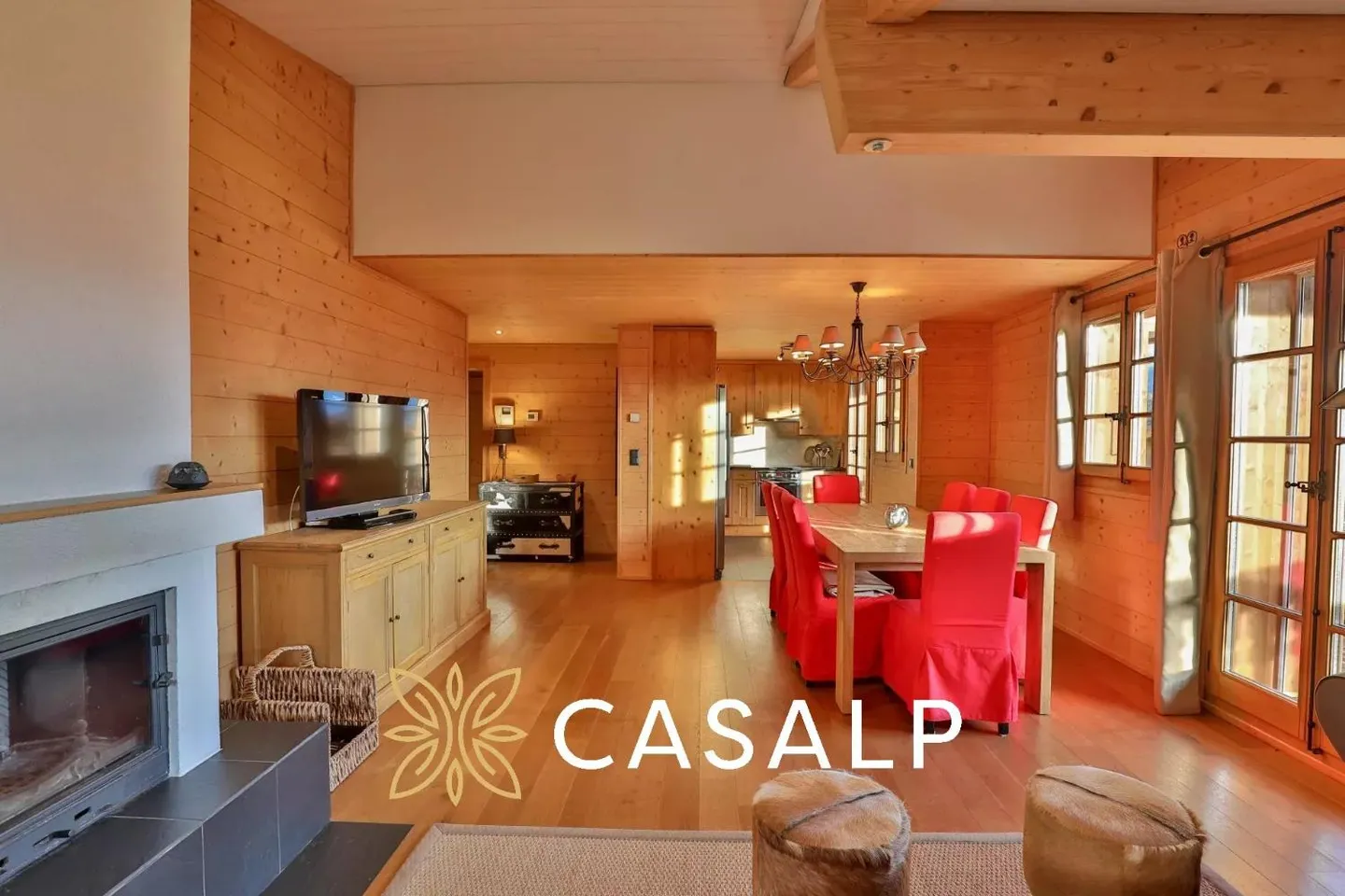 Elegantes Duplex in Villars - Foto 1 von 13