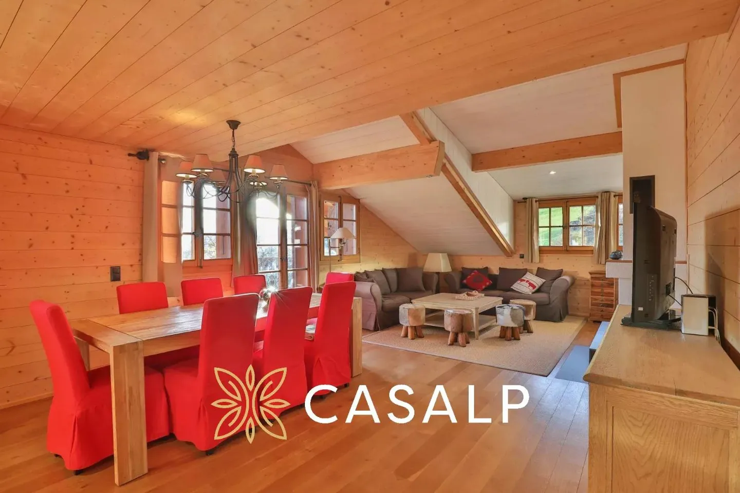 Elegantes Duplex in Villars - Foto 4 von 13