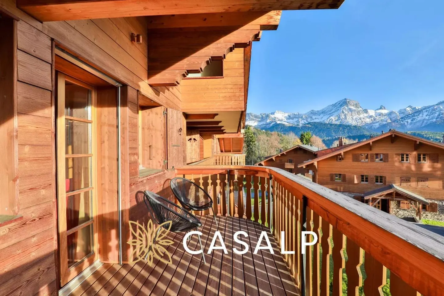 Elegantes Duplex in Villars - Foto 8 von 13