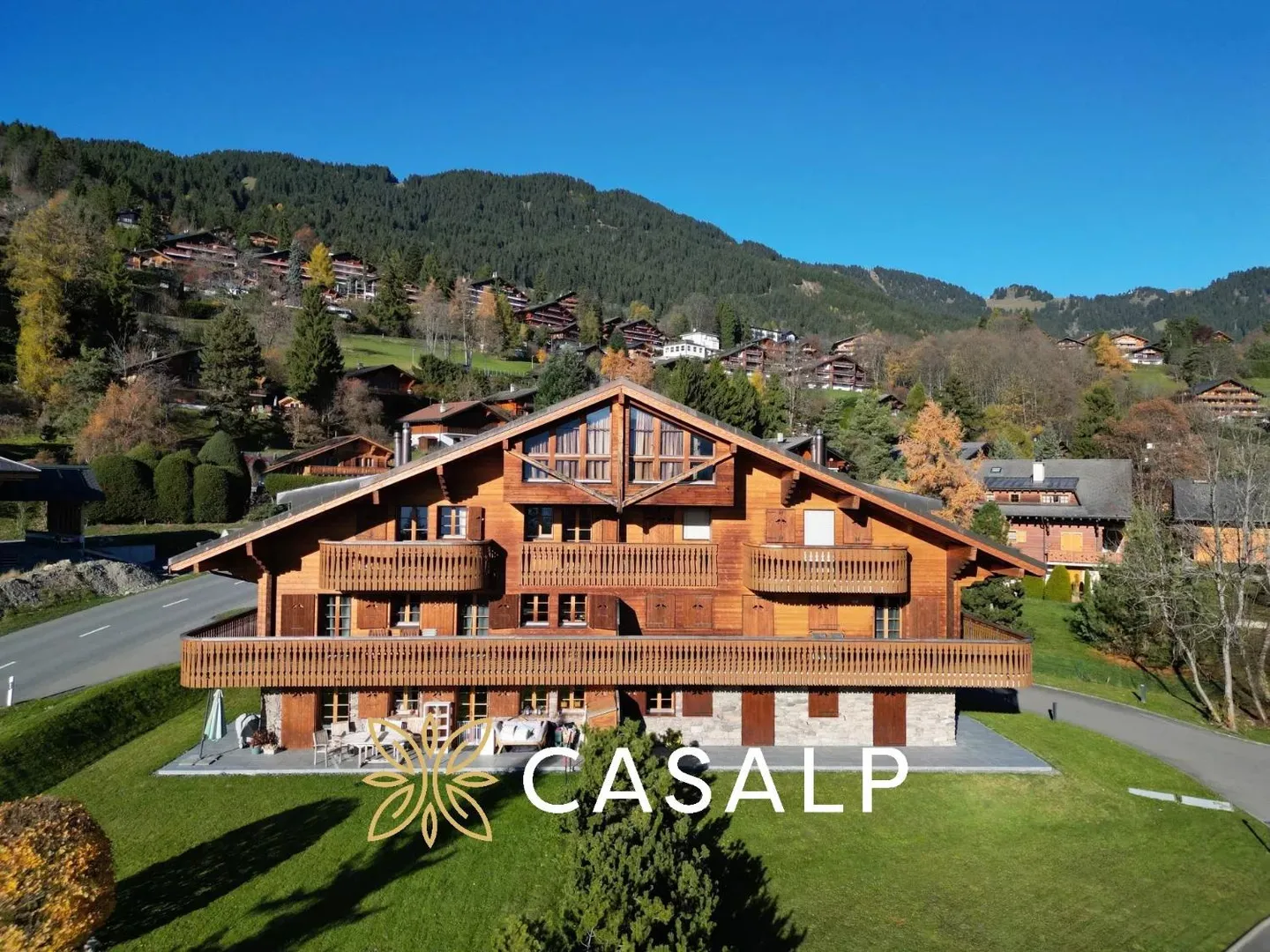Elegantes Duplex in Villars - Foto 9 von 13