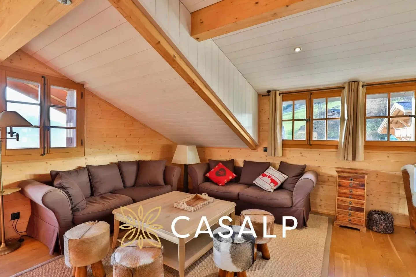 Elegantes Duplex in Villars - Foto 3 von 13
