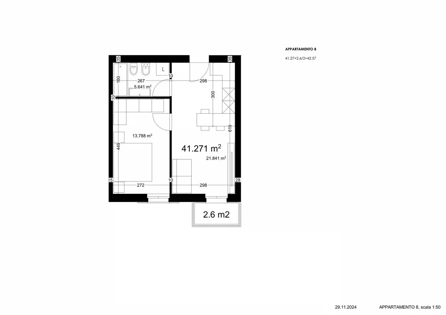 Neue 2.5 Zimmer in Montagnola - auch ideal als Investition - Foto 5 von 5