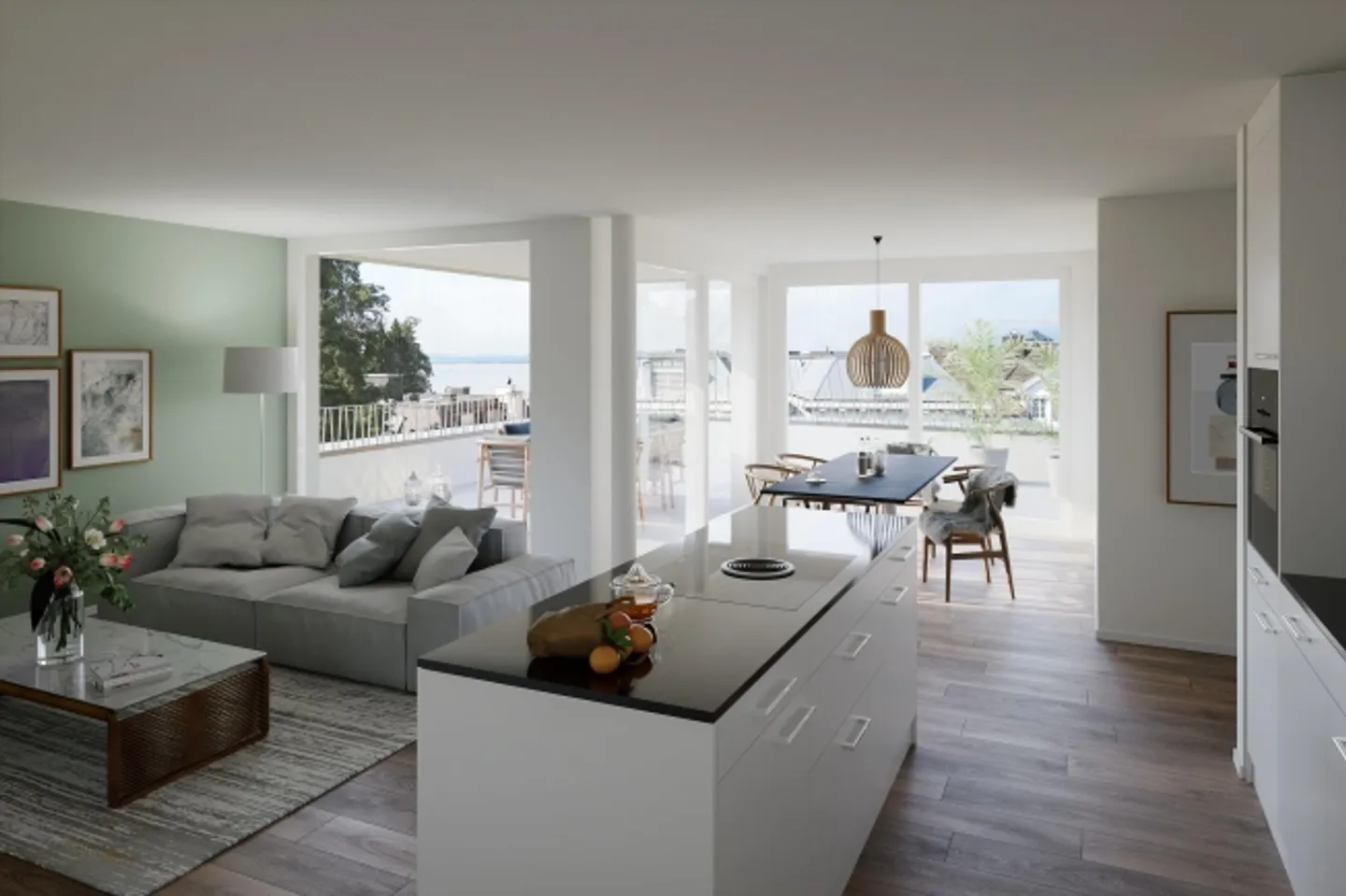 «Lichtdurchflutete &  moderne Wohnung mit  Neubaustandart!» - Foto 2 von 6