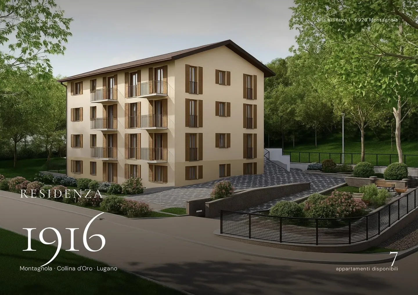 Neue 3.5 Zimmer mit großem Privatgarten - Foto 1 von 4