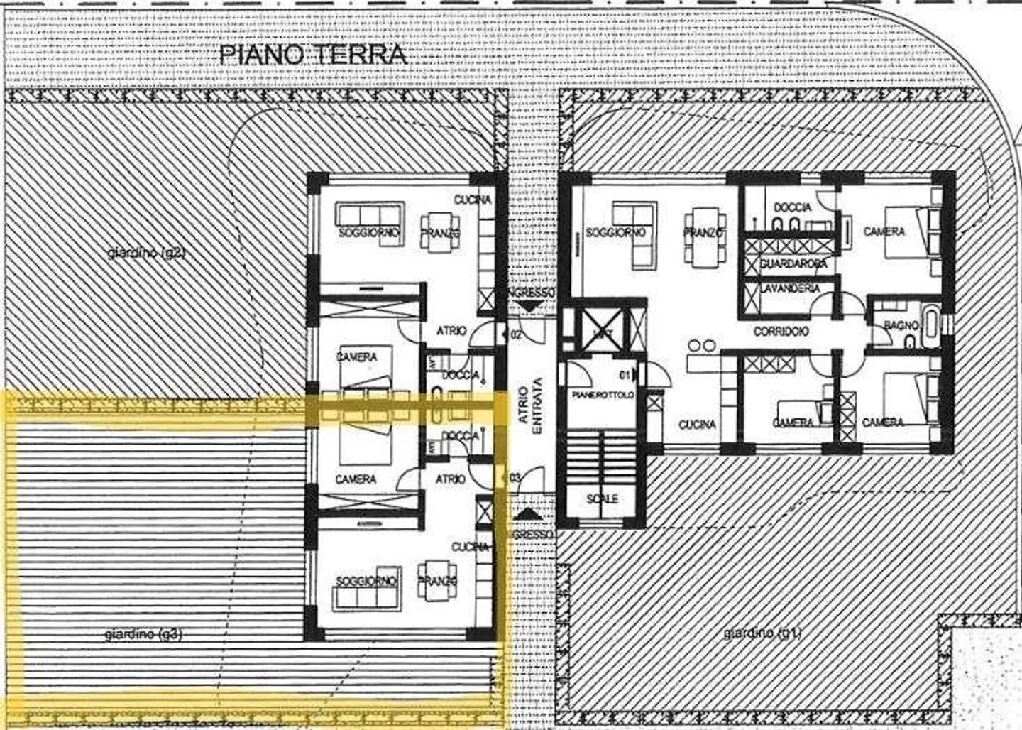 Pregassona Residenza River 2.5 rooms with garden - Photo 8 of 8