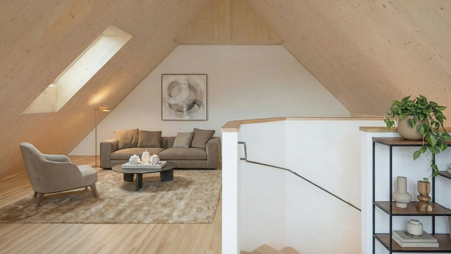 Rheinromantik : Votre nouveau chez-vous au cœur de Bâle - 4.5 Maisonette - Photo 3 sur 10