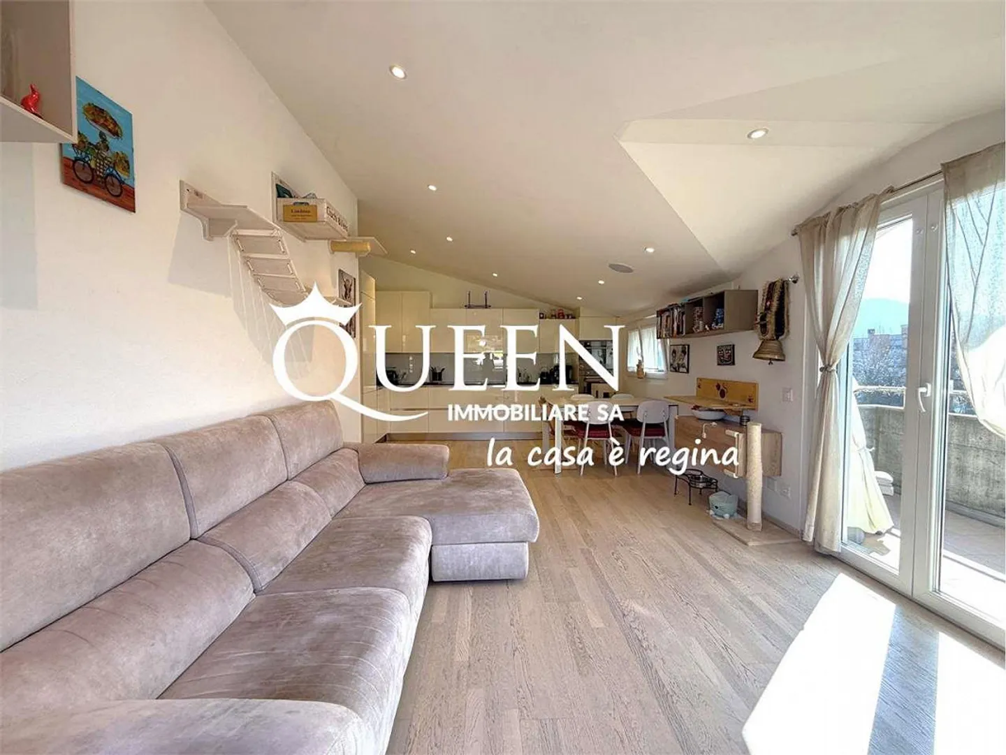 Ponte Capriasca: 3.5-Room Apartment with Attached Studio/Hobby Room - Photo 1 of 12
