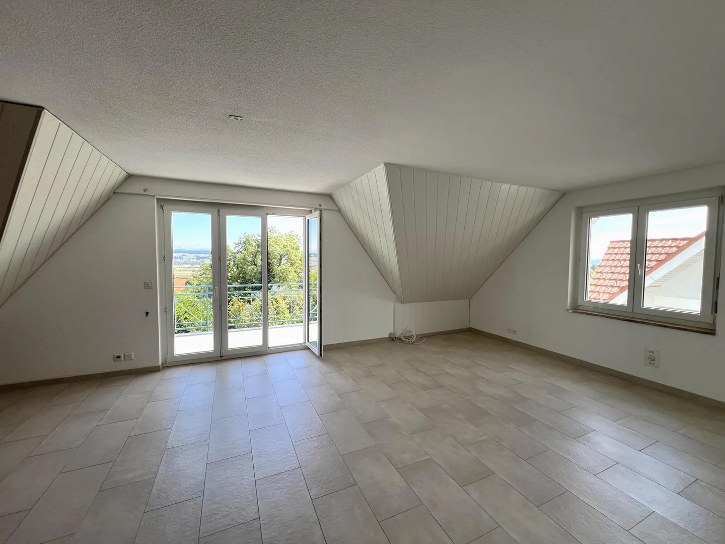 Maisonette da sogno con vista panoramica sul Seeland e le Alpi - situata in una zona tranquilla a Bettlach - Foto 1 di 14