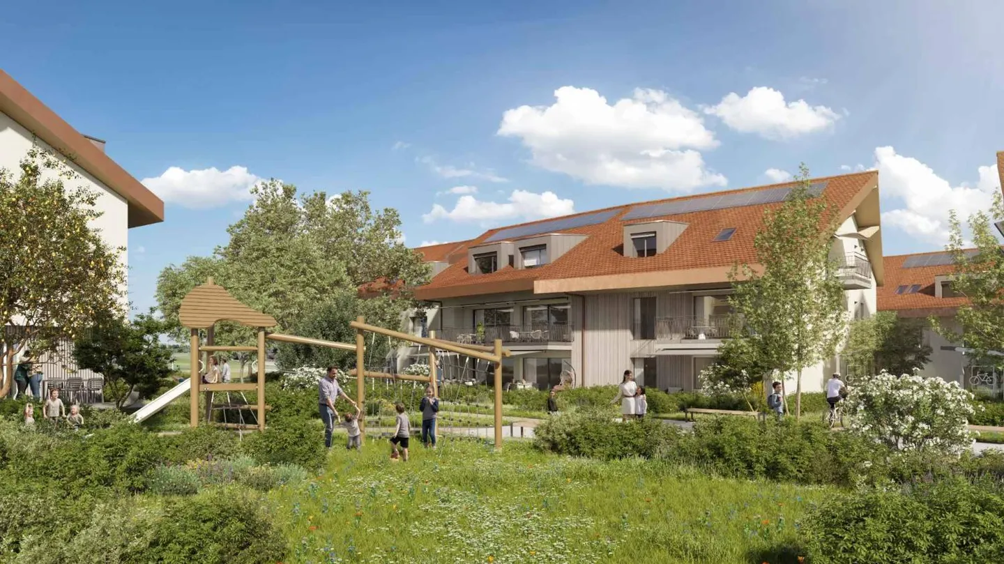 Garden Apartment in Lavigny - Photo 7 of 8