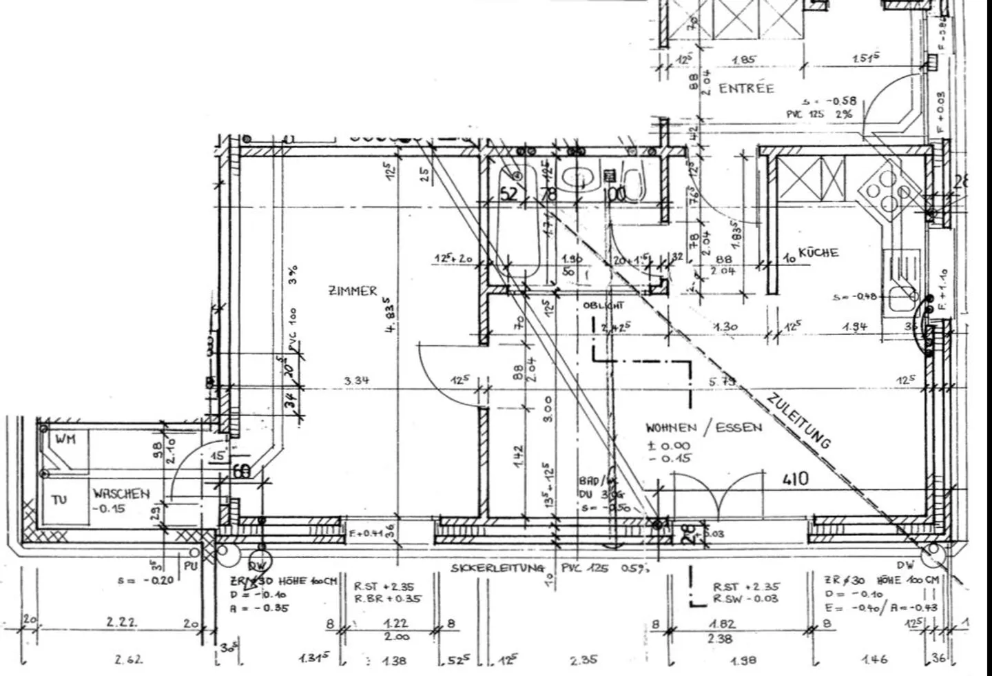 Incantevole appartamento seminterrato di 2,5 stanze in una posizione fantastica - Foto 6 di 6