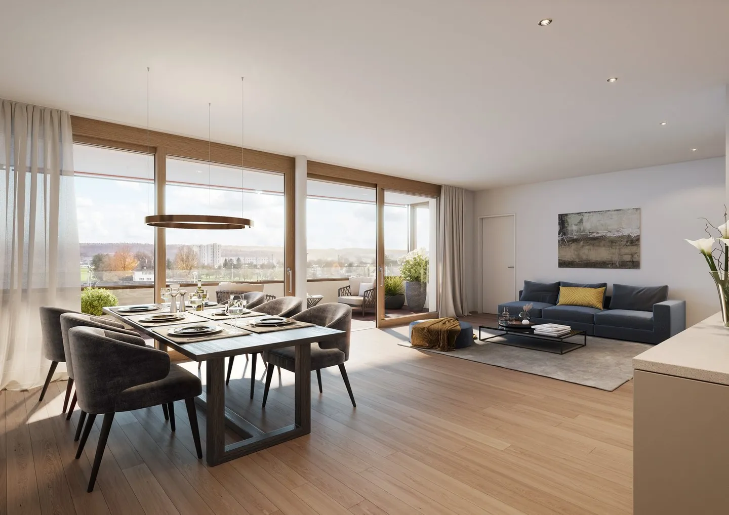 Last South Apartment with Great View in 'chantier' – Stylish, High Quality & Conveniently Located - Photo 1 of 5