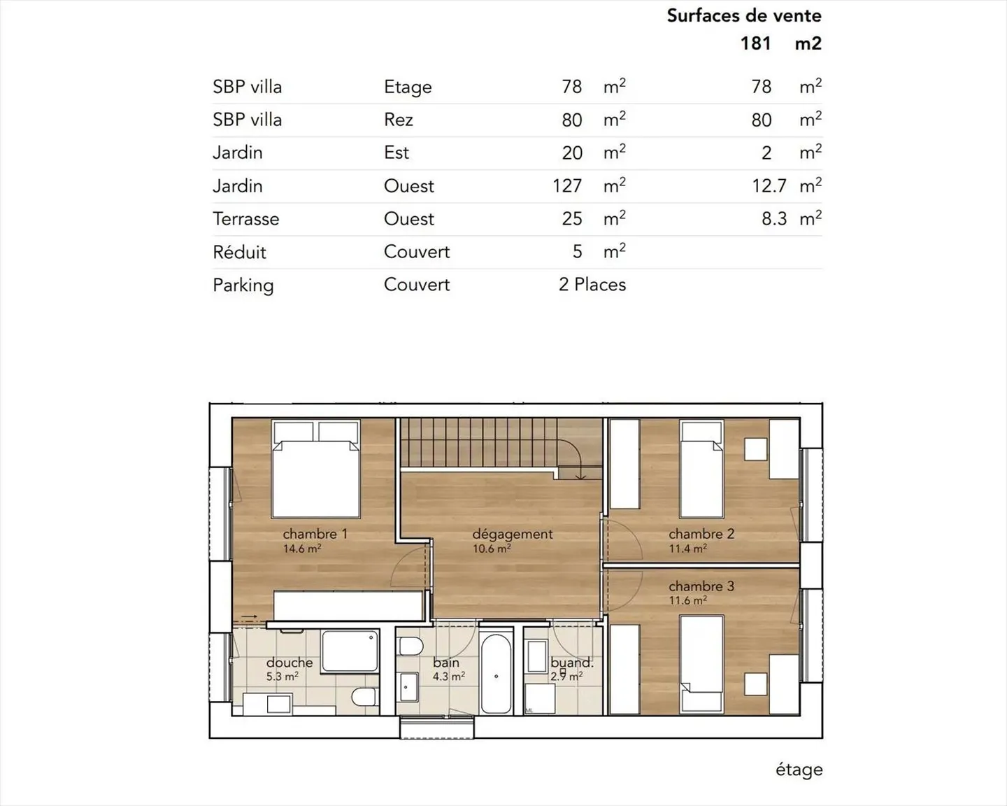 LUXURY SEMI-DETACHED VILLA 181 M2 - Photo 9 of 12