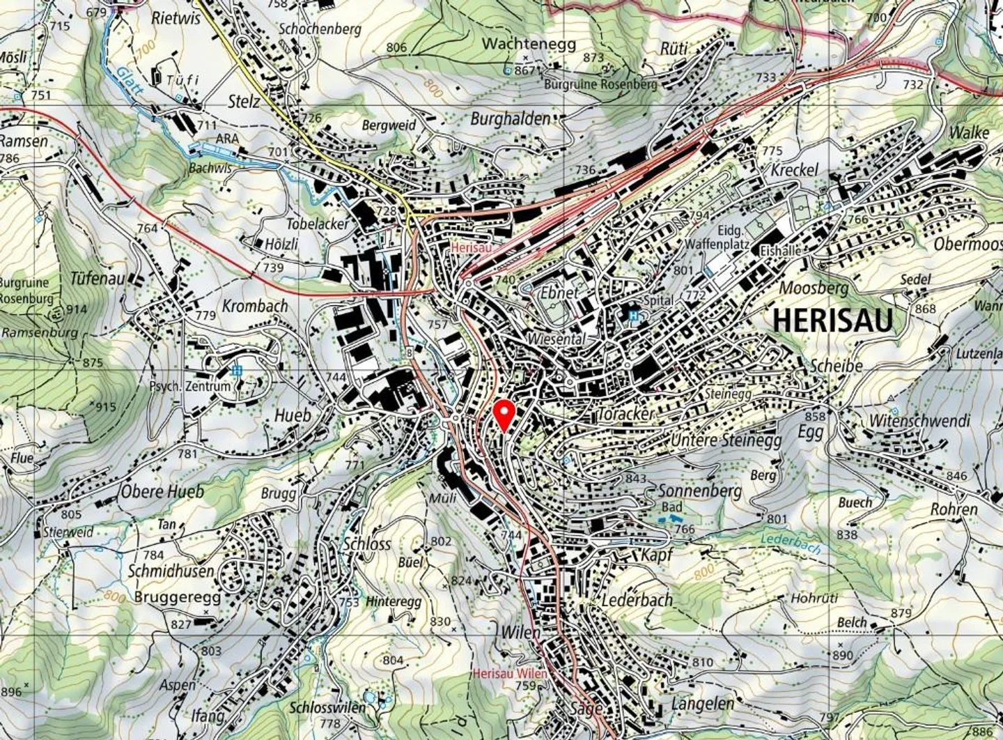 Maison résidentielle Appenzeller de 7,5 pièces au cœur de Herisau - Photo 5 sur 7