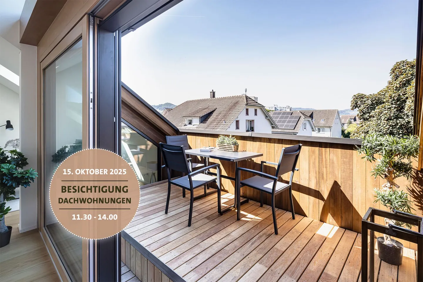 Penthouses spacieux avec deux terrasses + belle vue - Photo 1 sur 11