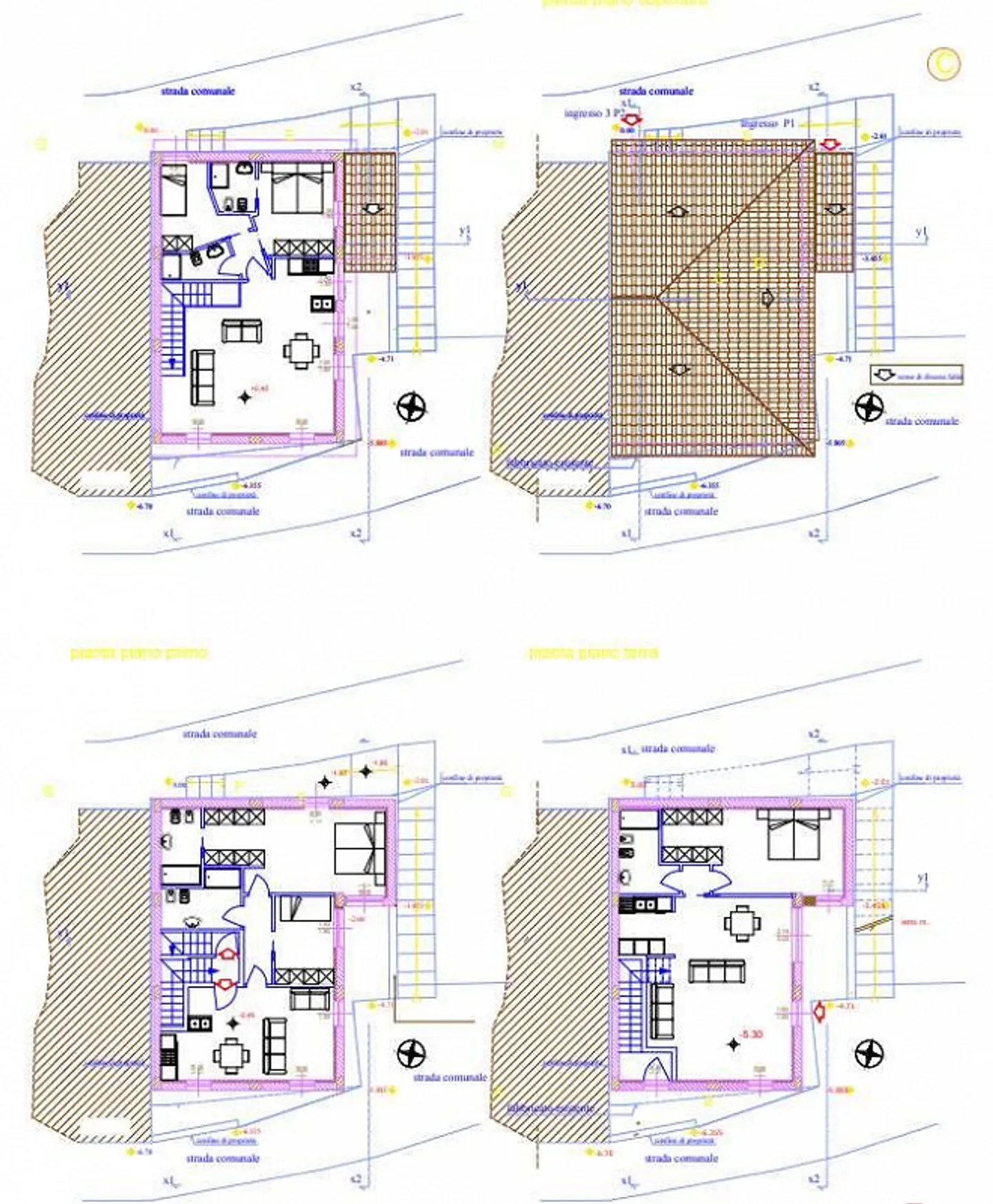 Sale of building land in the heart of Cademario - Photo 1 of 1
