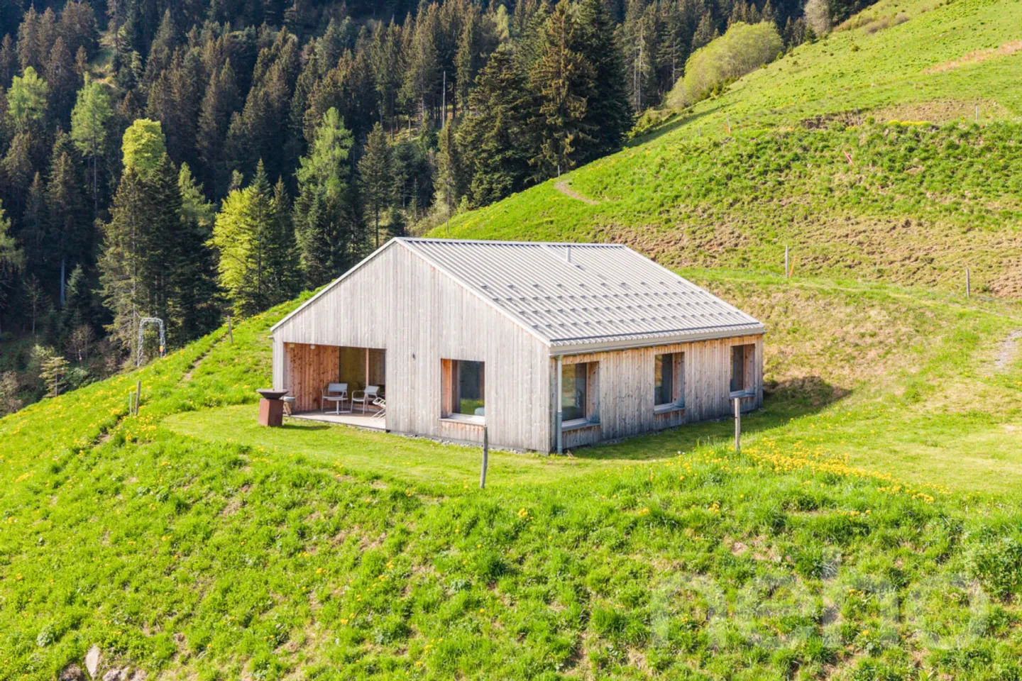 Außergewöhnliche Panorama - Architektenchalet inmitten der Natur - Foto 1 von 12