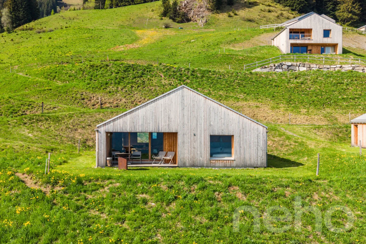 Außergewöhnliche Panorama - Architektenchalet inmitten der Natur - Foto 11 von 12
