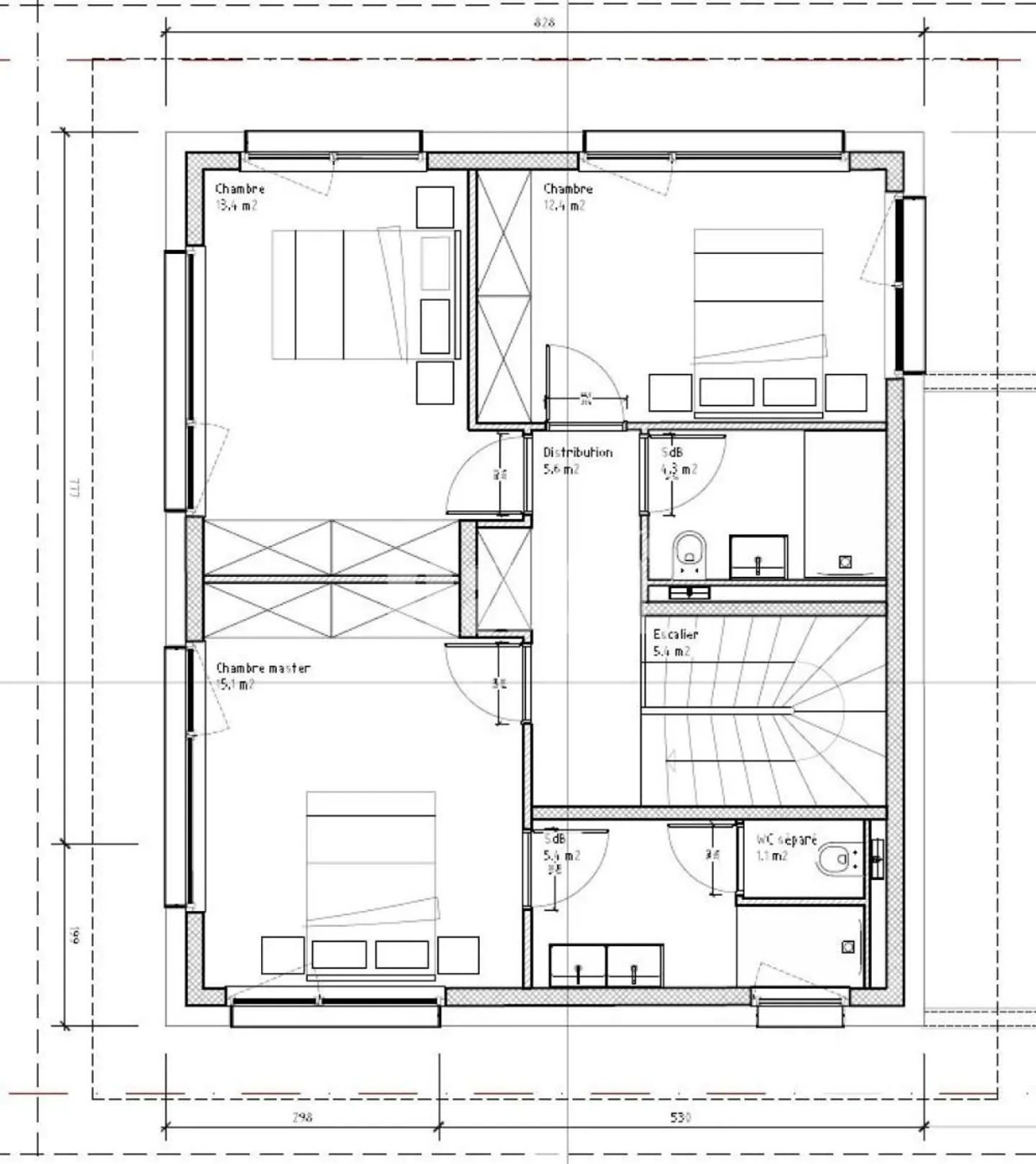 Magnificent villa with 5 rooms, terrace and garden, new - Photo 12 of 13