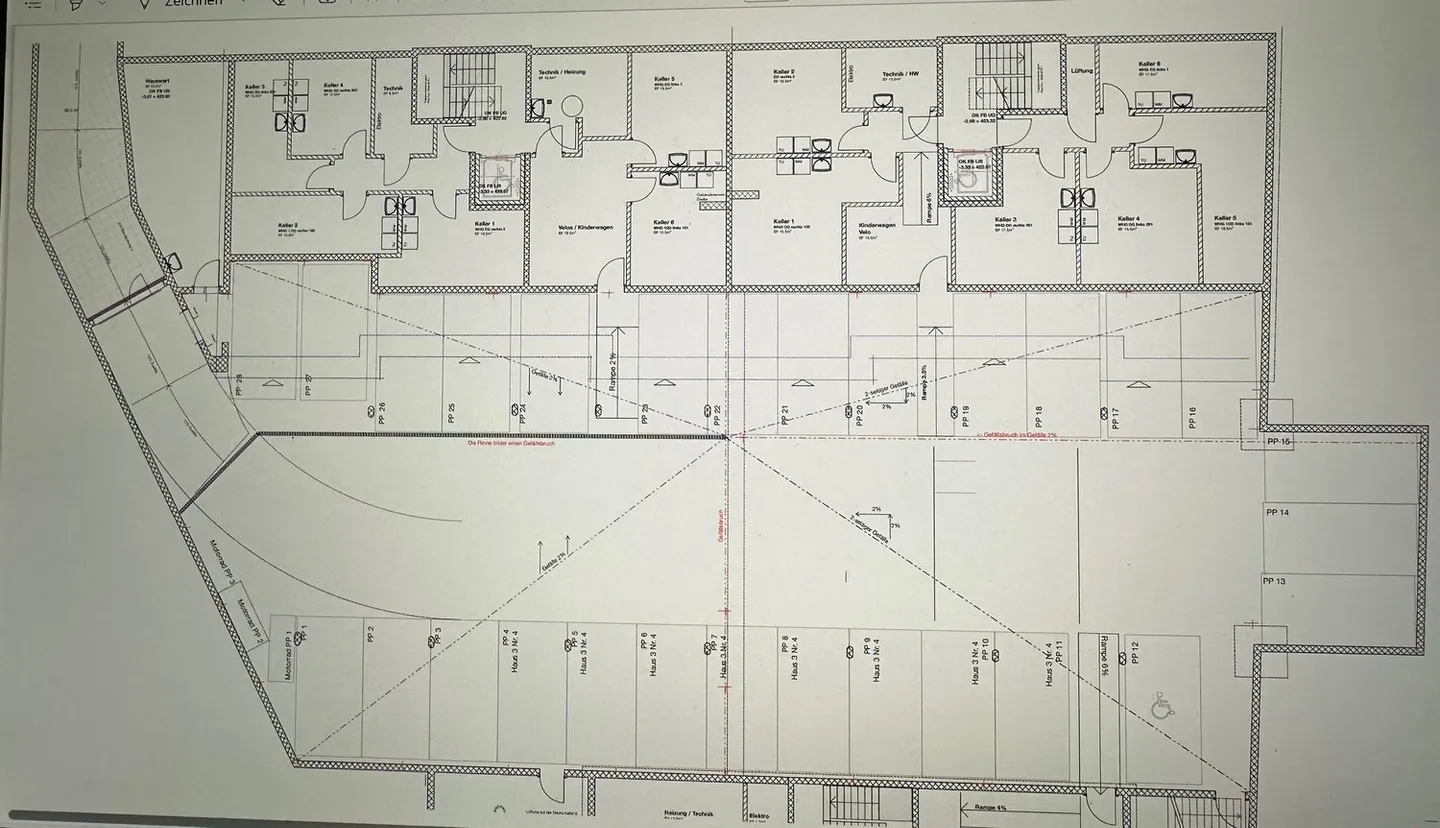 Garageplatz in Tiefgarage - Foto 3 von 5