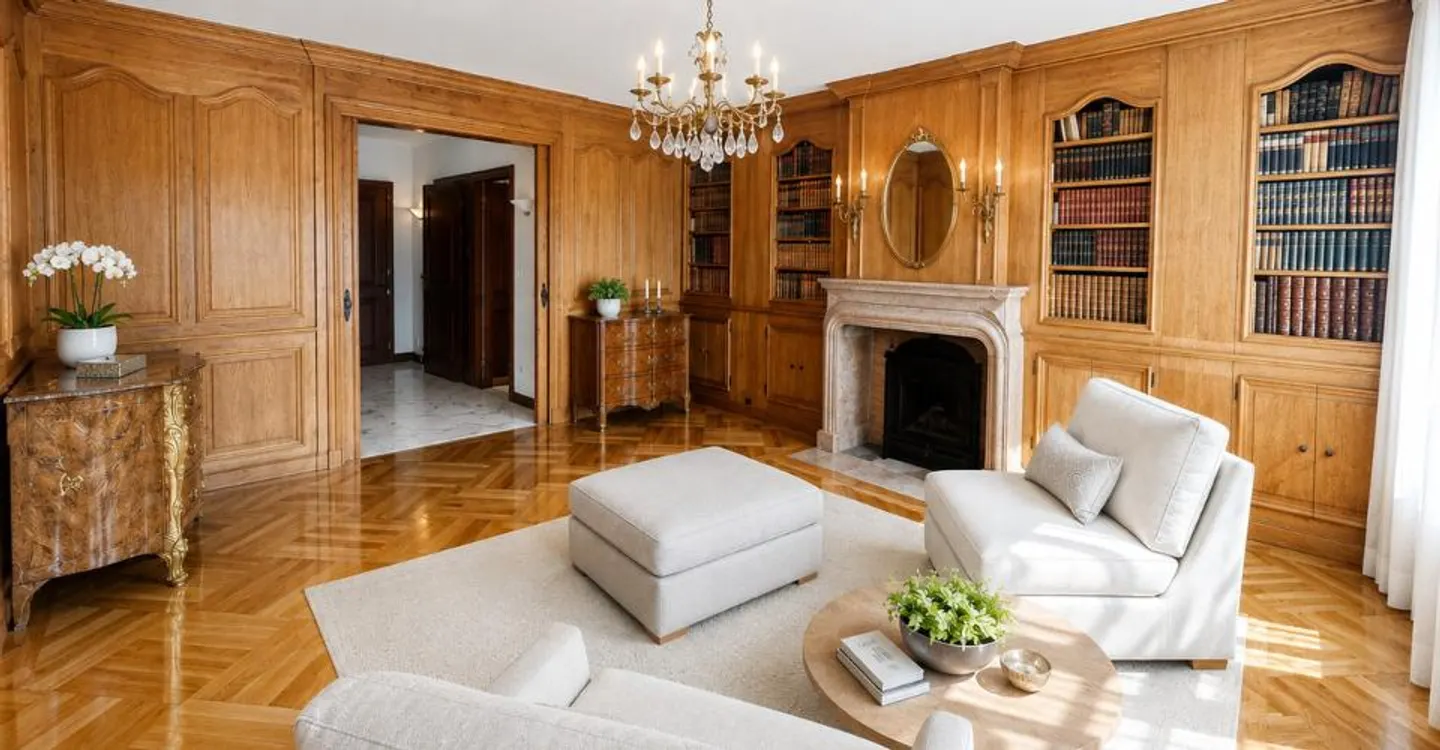 Geräumige Luxuswohnung - 8 Zimmer - Genf Rechte Seite - Foto 1 von 9