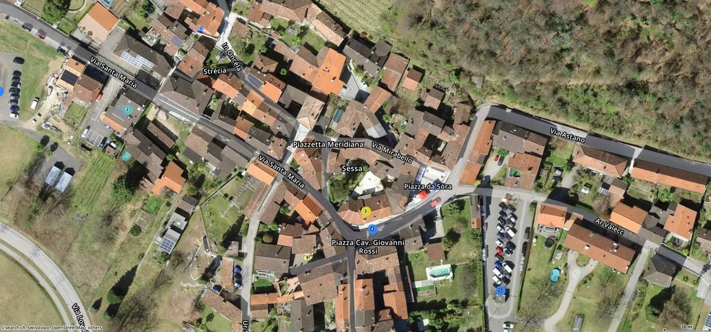 parte di casa di 3 locali con balcone nel nucleo - Foto 19 di 19