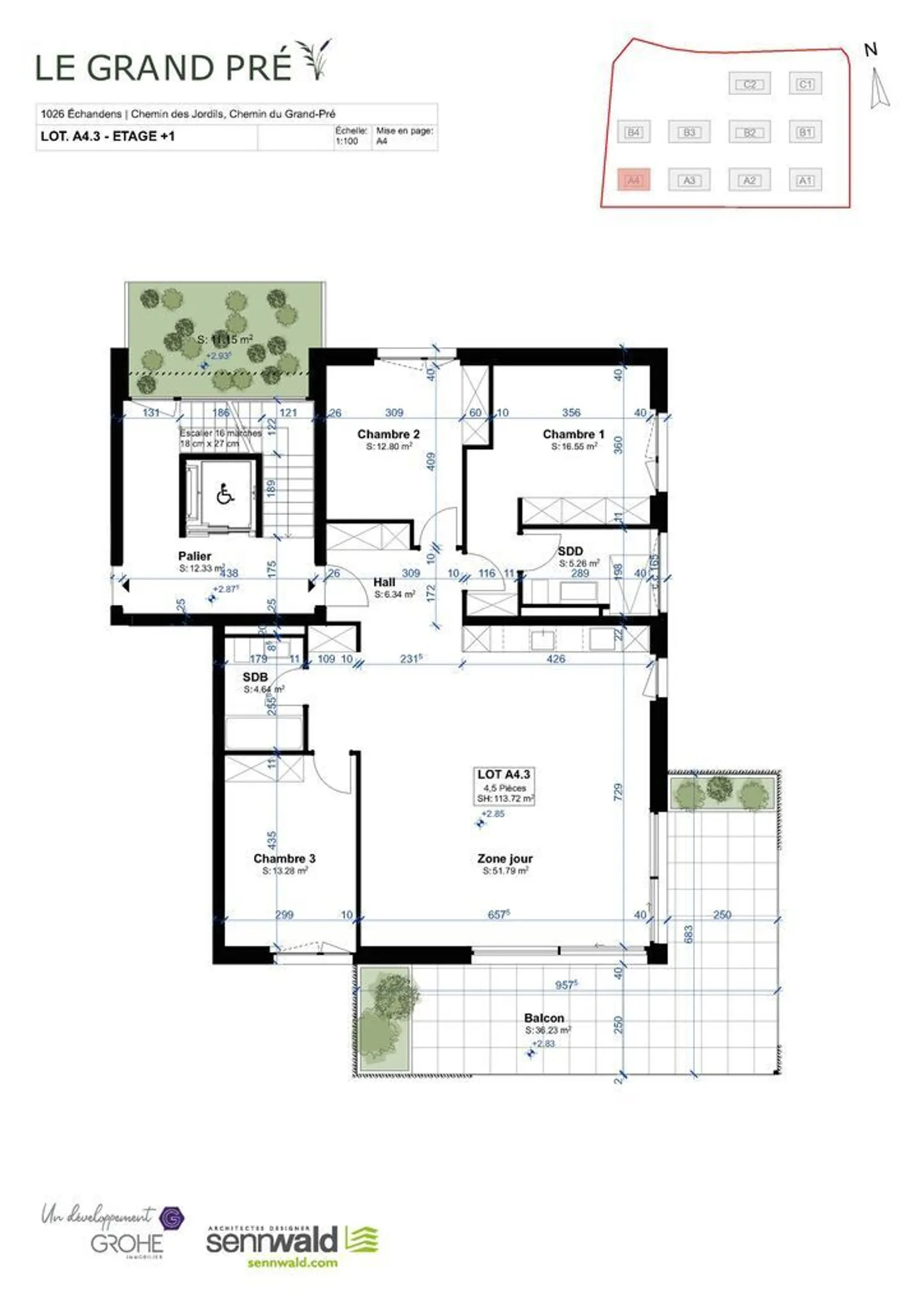 Magnifico appartamento nuovo di 4.5 stanze - Foto 5 di 9