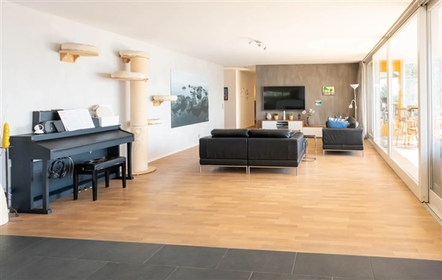 Appartamento di 5,5 stanze con vista mozzafiato nelle idilliache colline di Oberägeri - Foto 4 di 13