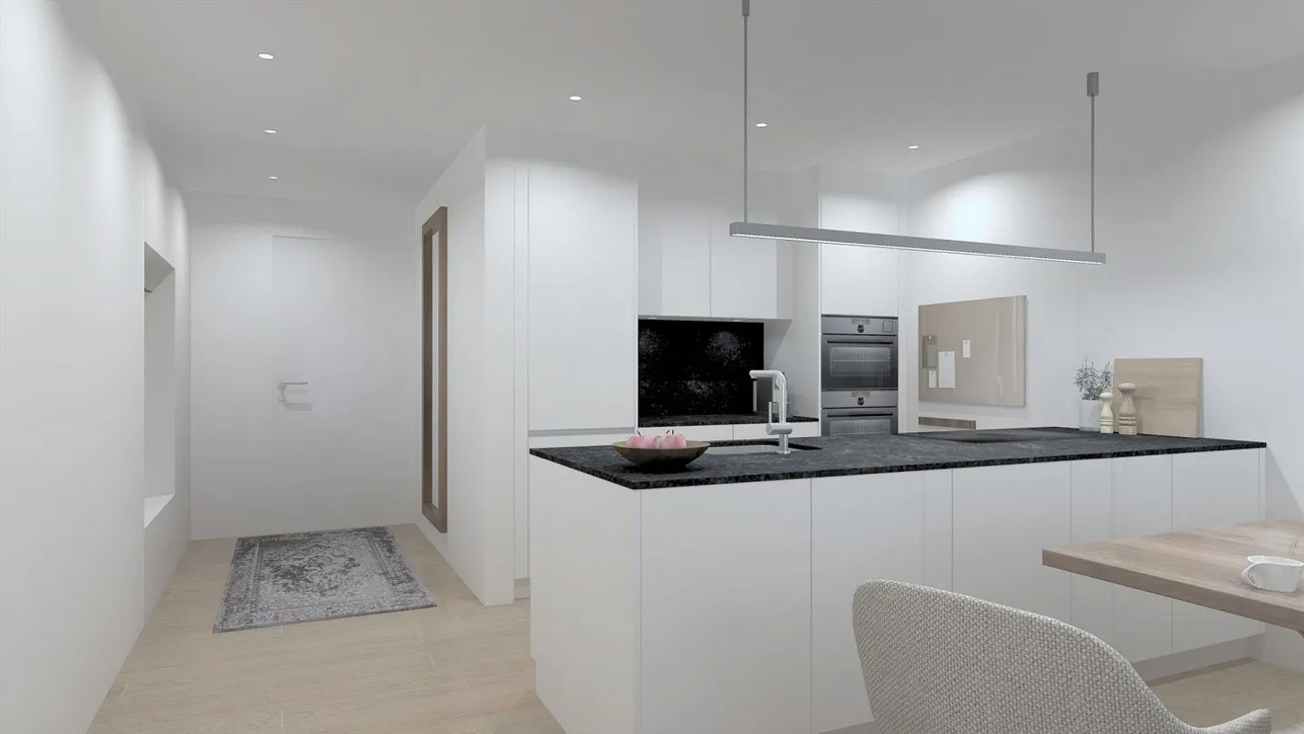 Appartamenti di 3,5 stanze con un linguaggio architettonico chiaro - Foto 7 di 9