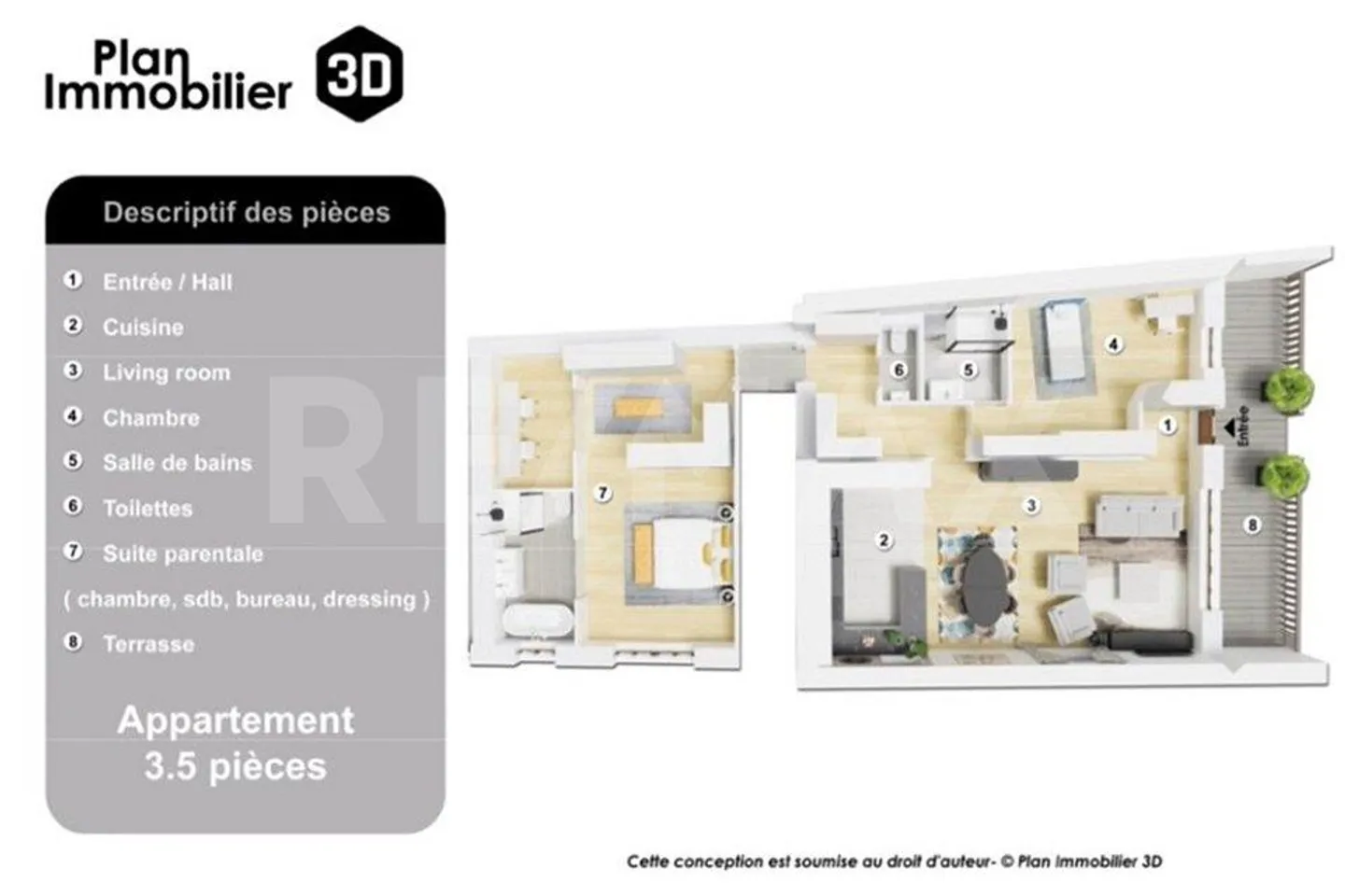 Ehemaliges Restaurant zur Umwandlung in eine 4,5-Zimmer Wohnung mit Terrasse - Foto 6 von 7