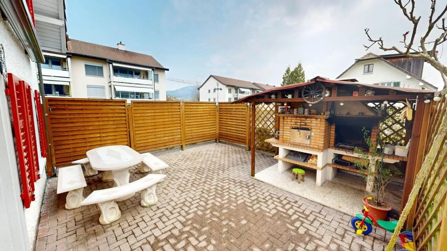 Casa unifamiliare con grande terrazza e giardino - molto potenziale per i creativi - Foto 21 di 22