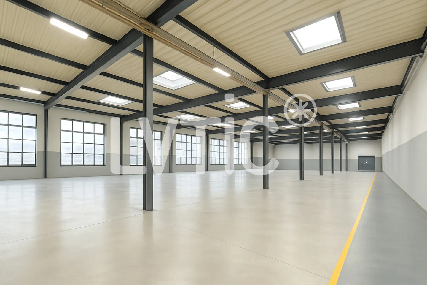 Hall industriel, 3600 m2 de bureaux à louer près de Cortaillod - Photo 1 sur 4
