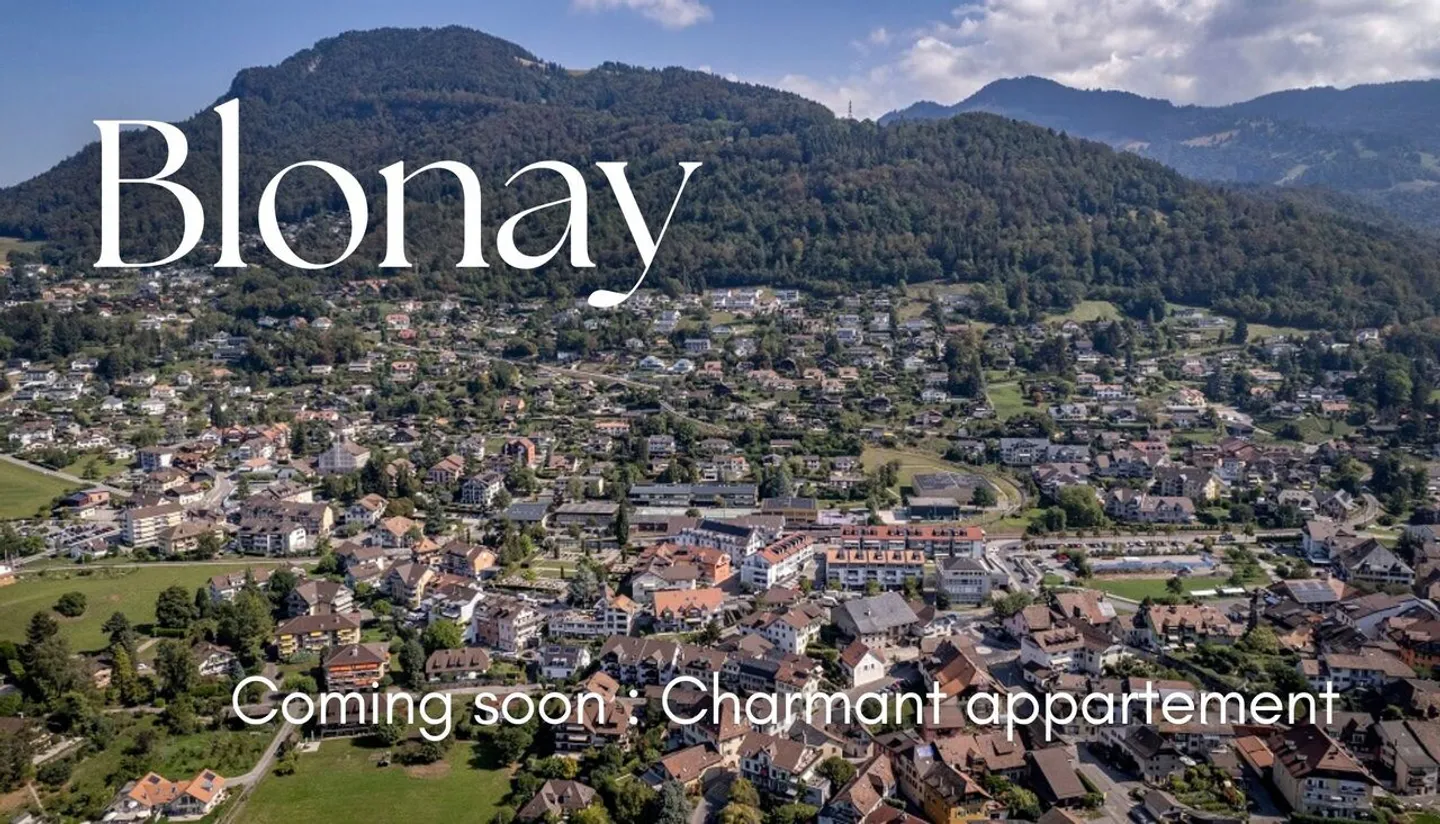 Coming soon : Charmant appartement 3.5 pièces avec 2 parking - Photo 1 sur 1