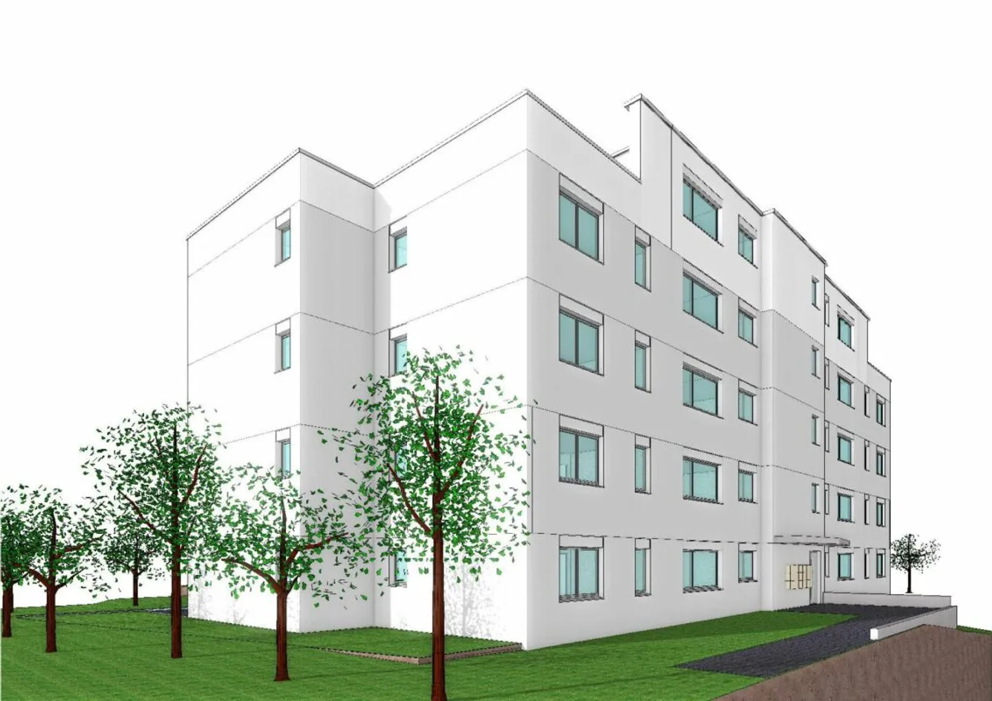 RESERVIERT Modernes Wohnen im 1. OG 3.5 Zimmer mit Terrasse - Foto 6 von 11