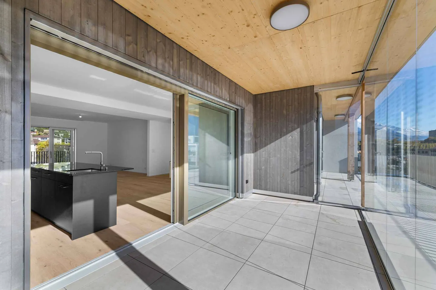 Luxuriöse Attika-Wohnung in Sierre - Foto 9 von 10