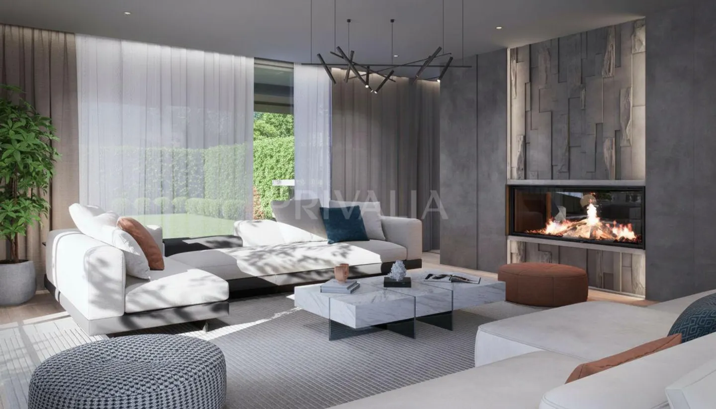 Magnifique appartement PPE de 223 m2 avec grande terrasse et jardin privé - Photo 2 sur 5