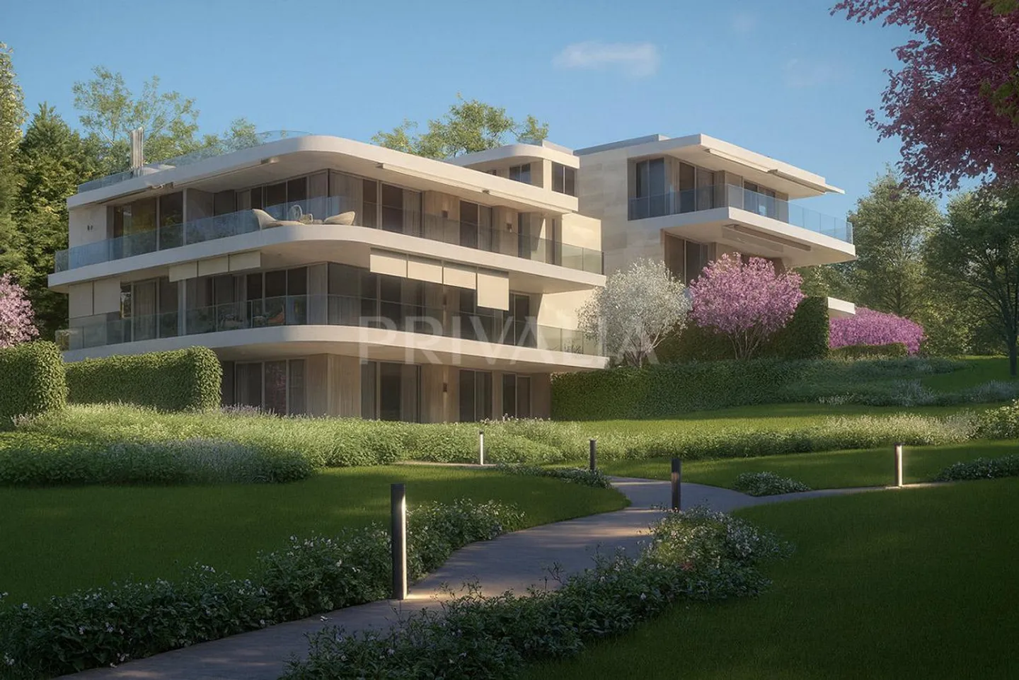 Magnifique appartement PPE de 223 m2 avec grande terrasse et jardin privé - Photo 4 sur 5