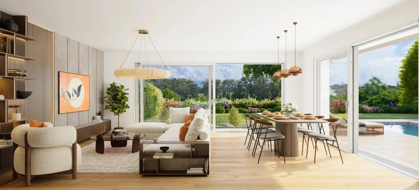 Villa contemporaine avec vue sur le lac - Photo 2 sur 7