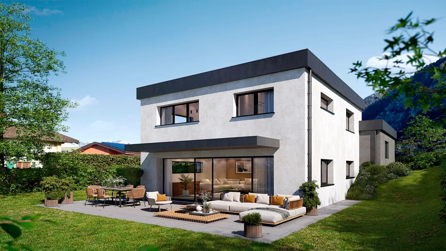 MAGNIFIQUE VILLA 5.5 PCES A RIDDES - Photo 1 sur 5