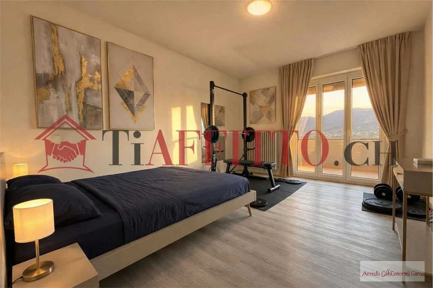 BRIGHT 2.5-ROOM APARTMENT WITH BALCONY ON THE 6TH FLOOR IN CHIASSO CITY - Photo 2 of 6