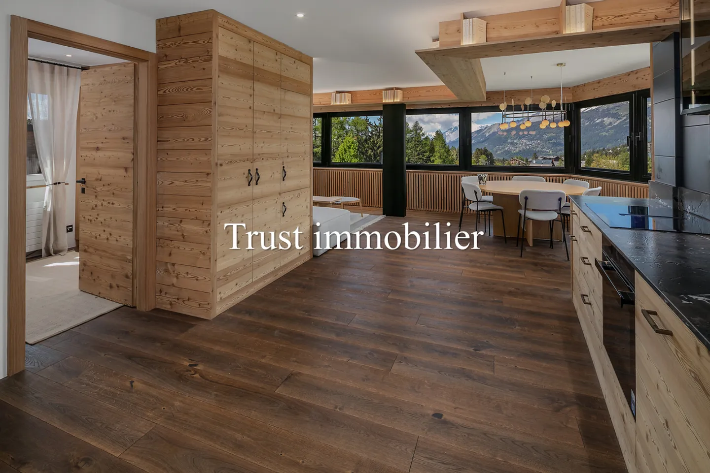 4000. Exceptionnel Attique au coeur de Crans - Photo 1 sur 28