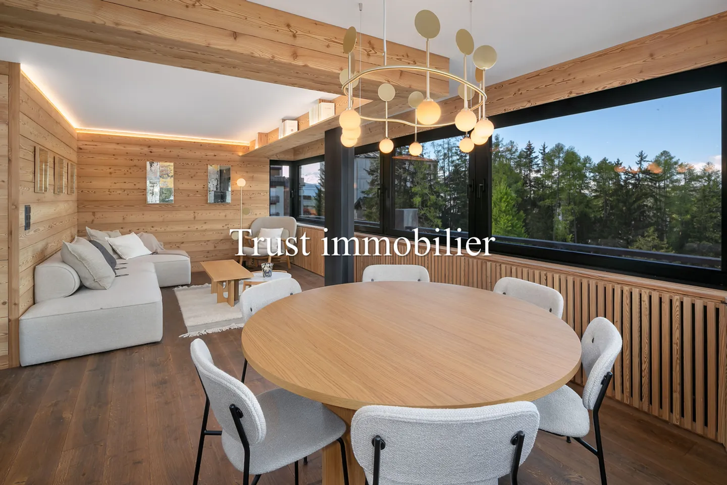 4000. Exceptionnel Attique au coeur de Crans - Photo 6 sur 28