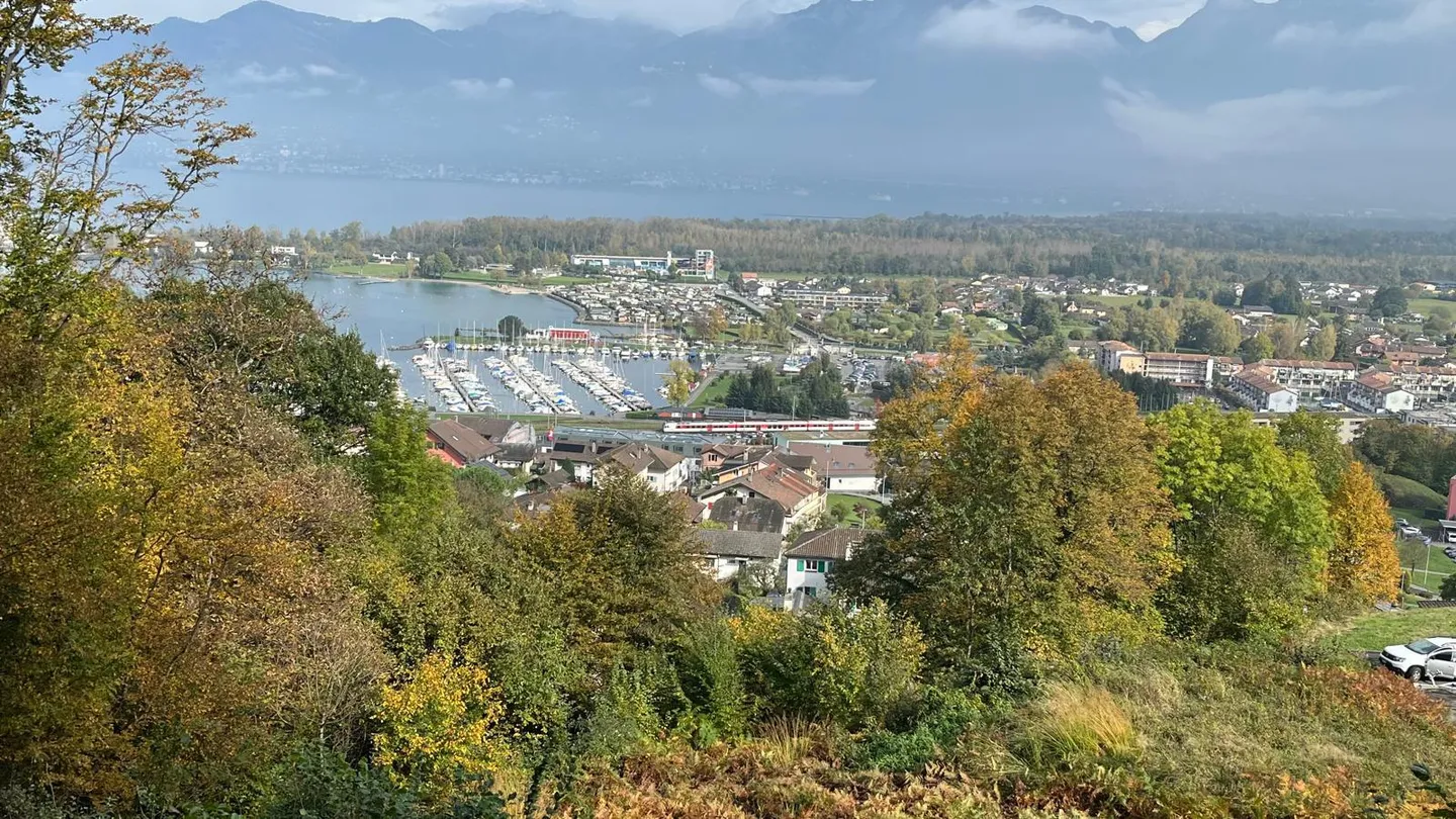 Beautiful plot with panoramic views in Le Bouveret - Photo 2 of 3