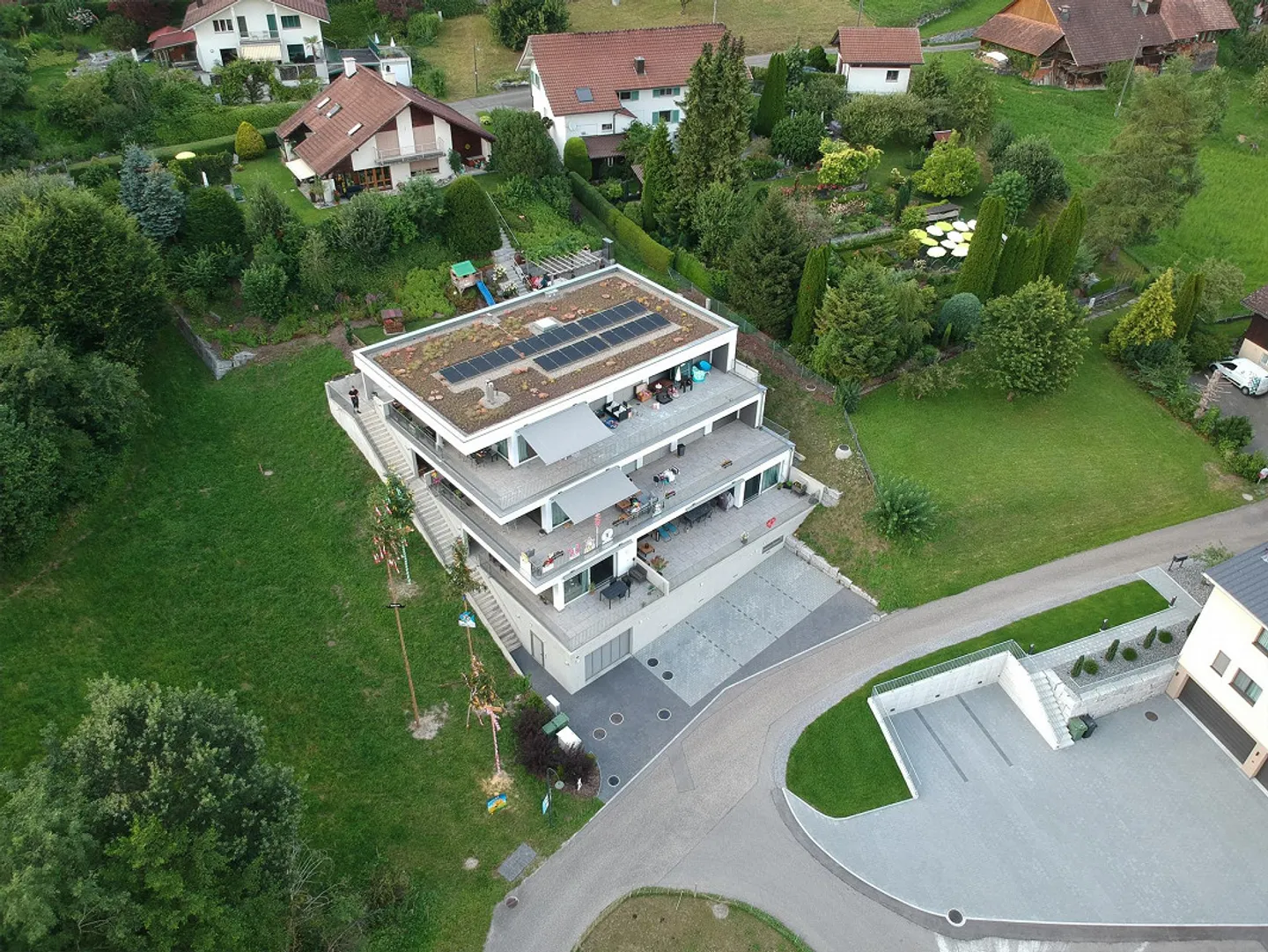 Moderne Terrassenwohnung in Uffikon - Foto 1 von 7