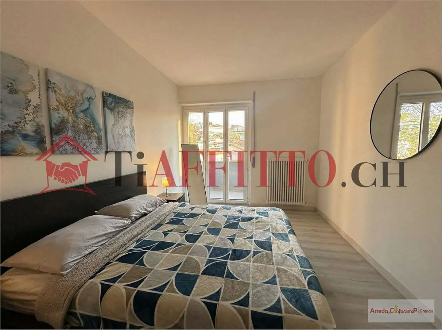 Modern 2.5-room apartment with balcony in Chiasso City - Photo 5 of 8