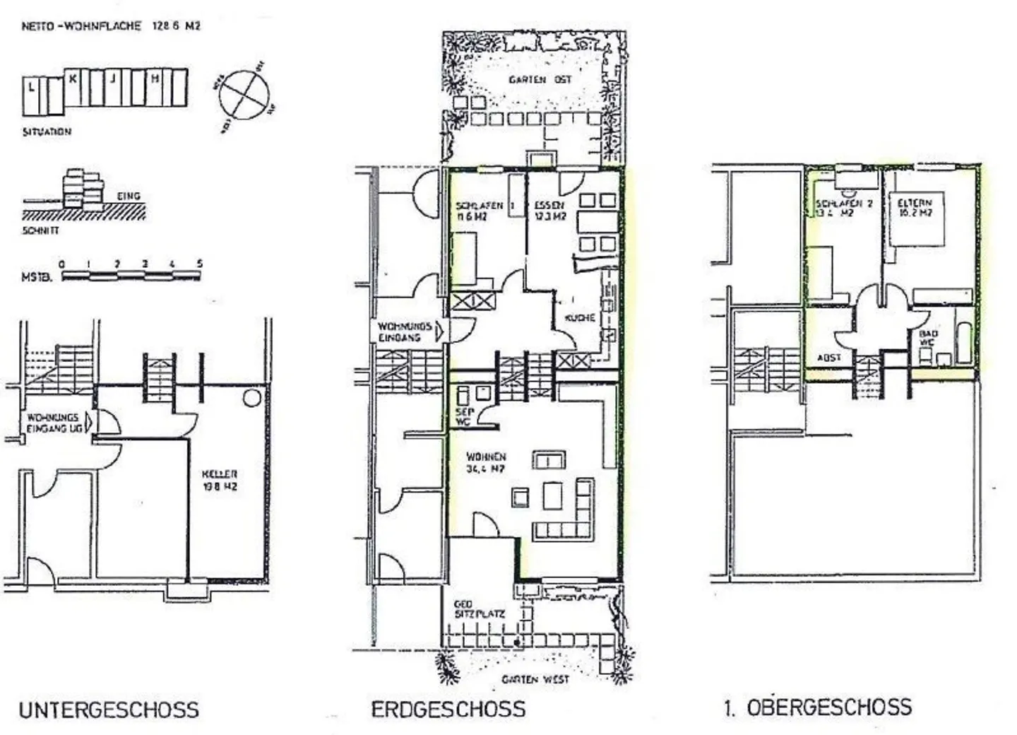 Geräumige Maisonettewohnung - Foto 6 von 7