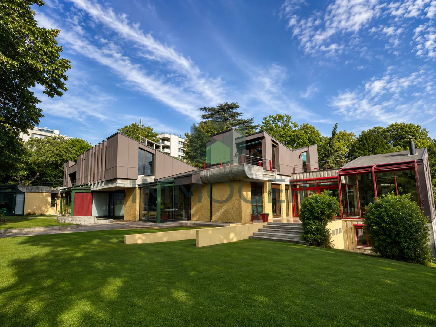 Proprietà di architetto da ristrutturare a Versoix con accesso privato al lago - Foto 2 di 12