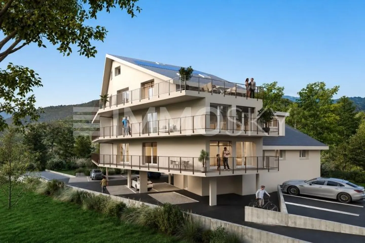 New 3.5-room apartment in the heart of Saint-Cergue (Lot 3) - Photo 1 of 5