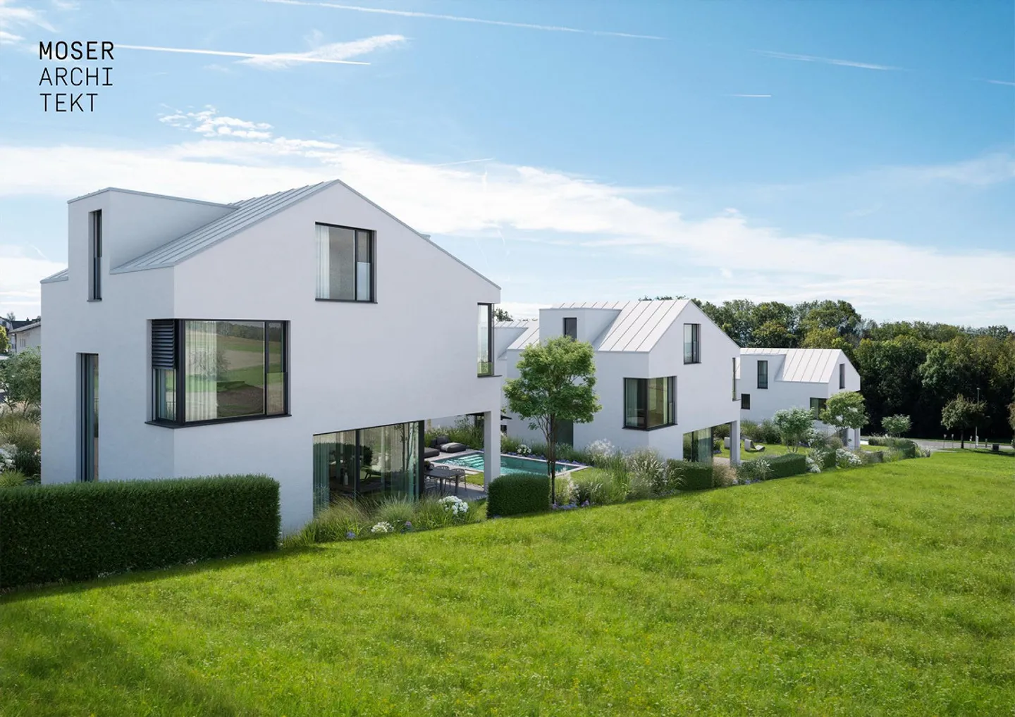 Modernes freistehendes Haus mit Aussicht - Foto 2 von 10