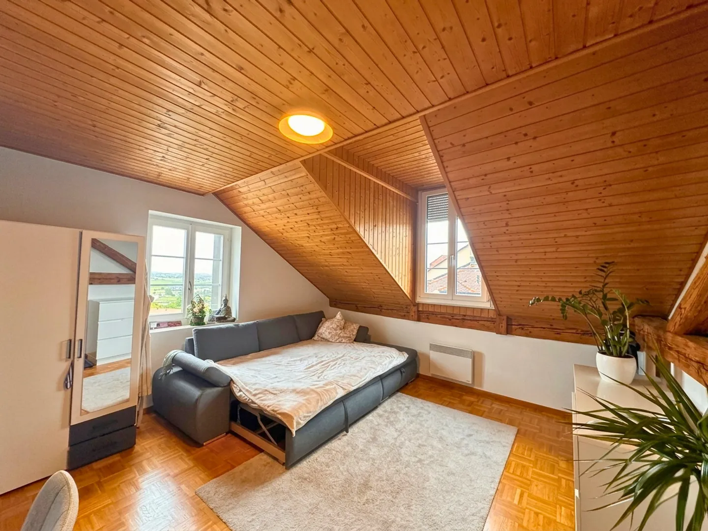 Appartamento 2.5 stanze mansardato - Investimento locativo sicuro | Centro città di Romont - Foto 1 di 7