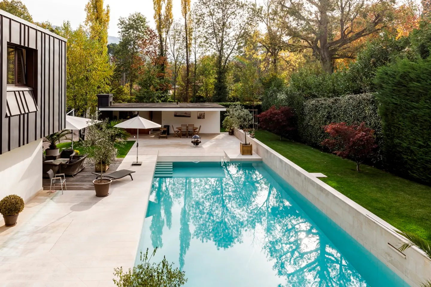 Zeitgenössische Eleganz im Herzen von Conches - Foto 8 von 13